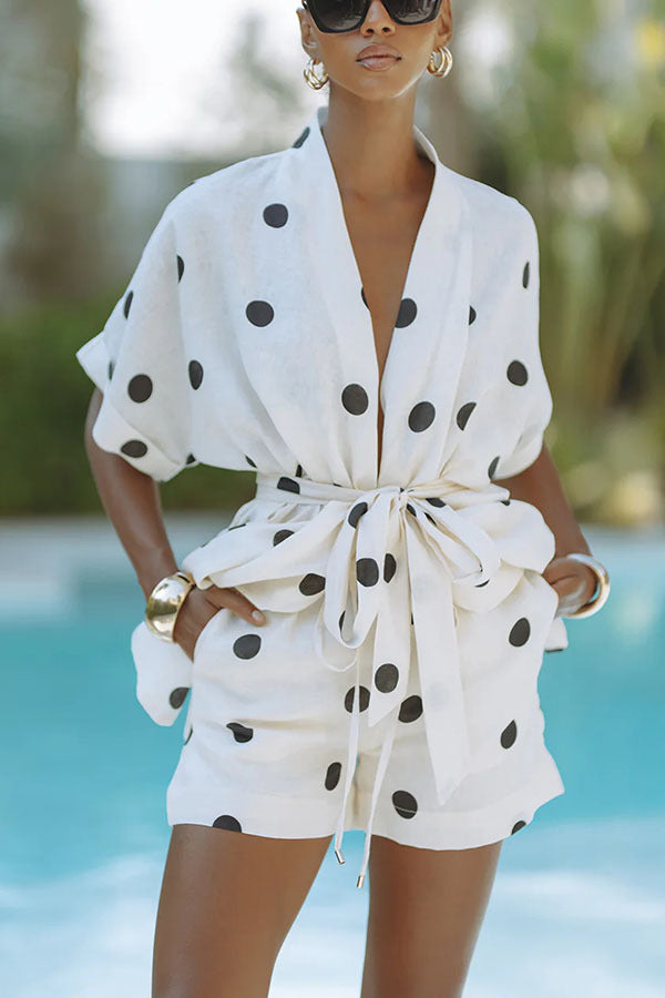 Positano Polka Dot Set