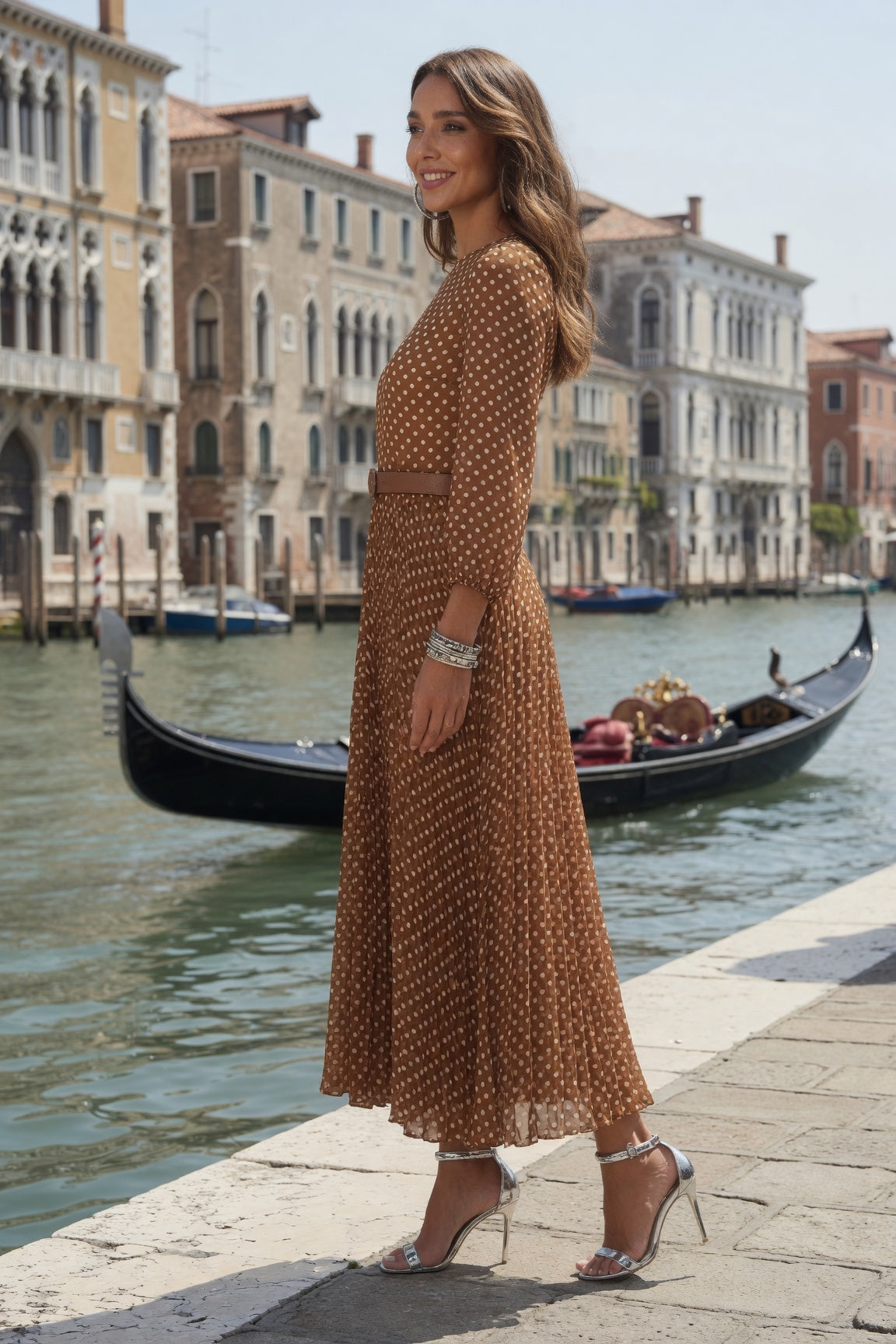 Polka dot dress